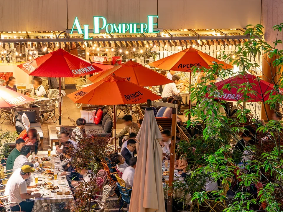 阪急ビアガーデン　外観