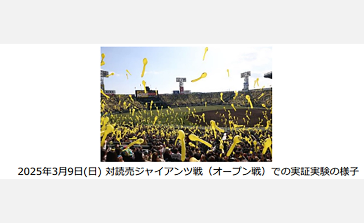 阪神甲子園球場で「ラッキーセブン」のジェット風船演出・販売を再開