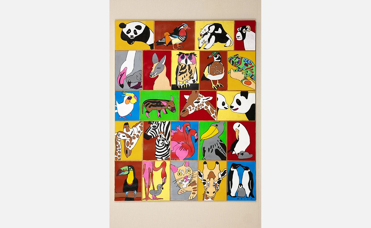 魅力あふれる動物画を展示「こころのアートギャラリー特別展　KOKI ZOO mini～木下晃希 原画展～」を開催