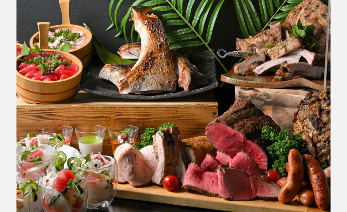 神戸のホテルで贅沢ビュッフェ！「超肉盛りプレート」と「天然マグロ」が3,000円～食べ放題「ザ・ハーバー1周年記念祭」開催
