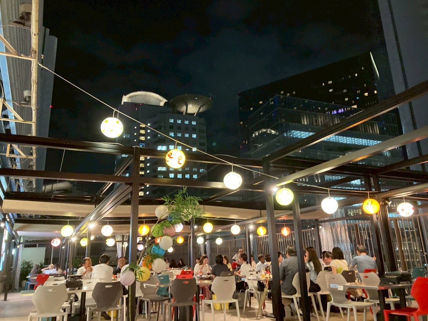 うめだ一丁目スカイビア　夜