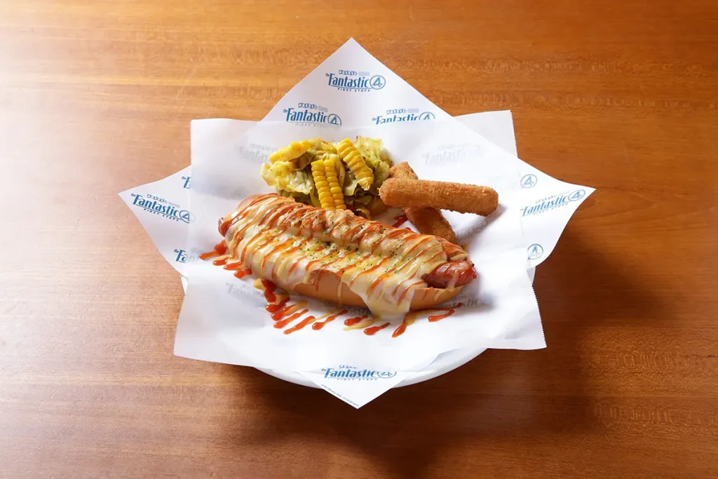 ファンタスティック4　公開記念インスパイアメニュー　和カフェ yusoshi chano-ma なんば