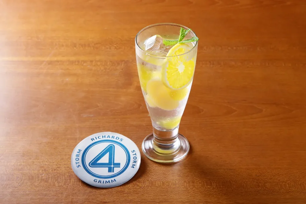 ファンタスティック4　公開記念インスパイアメニュー　和カフェ yusoshi chano-ma なんば