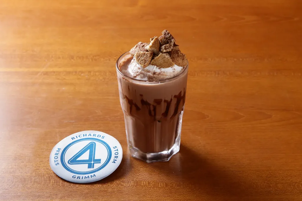 ファンタスティック4　公開記念インスパイアメニュー　和カフェ yusoshi chano-ma なんば