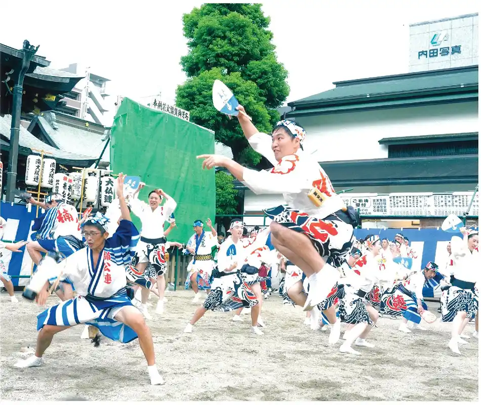 天神天満阿波おどり