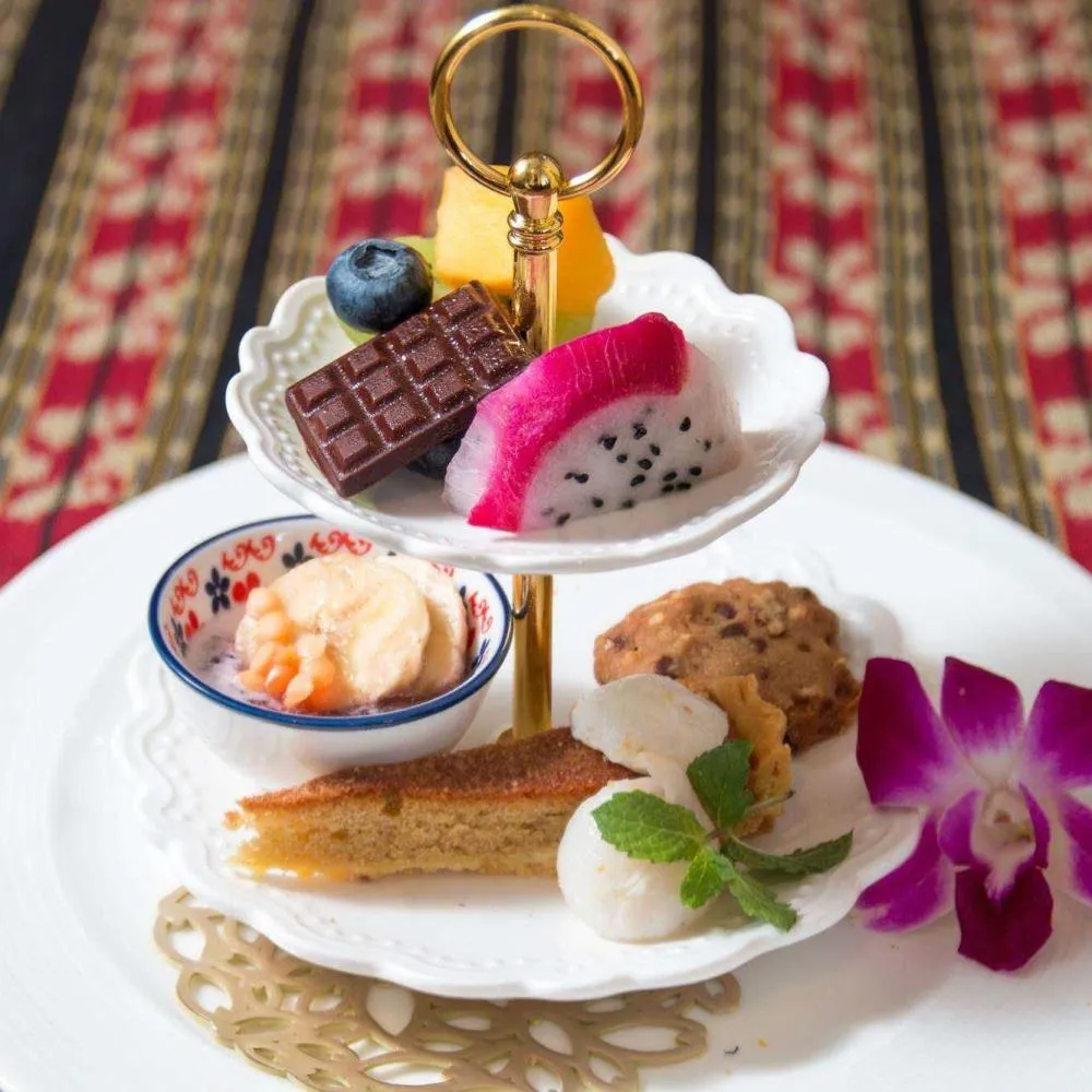 バリラックスザガーデンのアジアンアフタヌーンティー