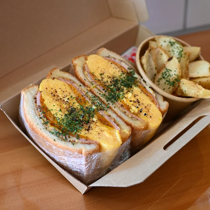 ボリューム系サンドイッチ チャームサイドサンドイッチ 大阪なんば店