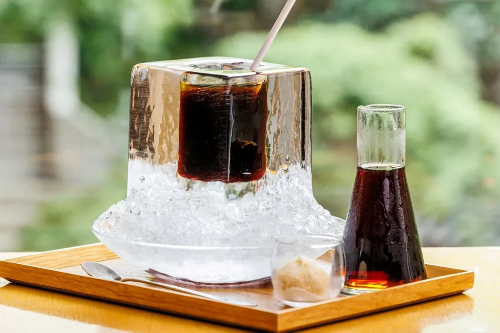 ハイアット リージェンシー 京都 氷の器 コールドブリューコーヒー