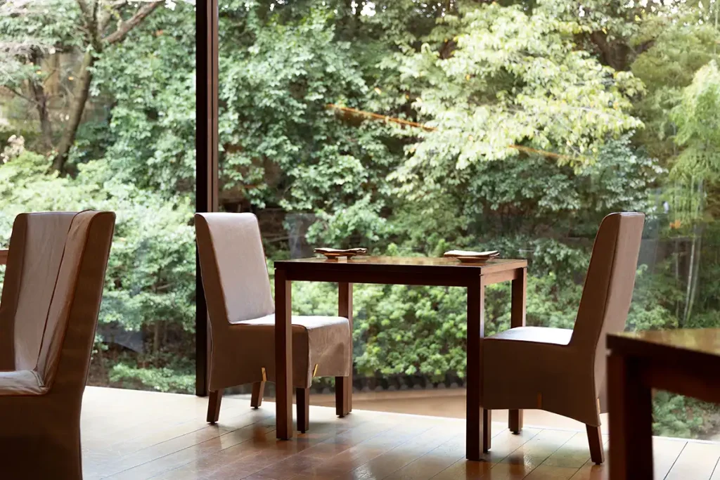 ハイアット リージェンシー 京都 アイス抹茶ラテ 氷の器