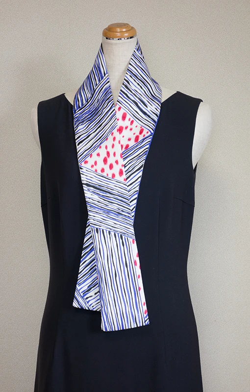 美食と染色アートのコラボ ホテルアイボリー