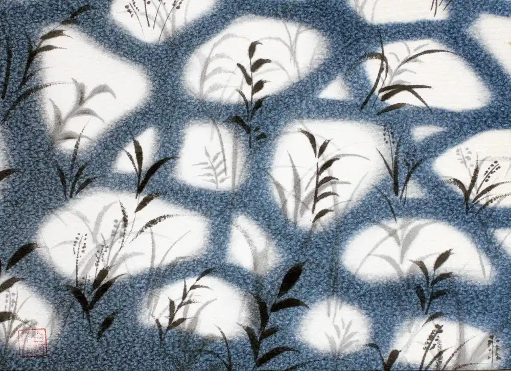 美食と染色アートのコラボ ホテルアイボリー