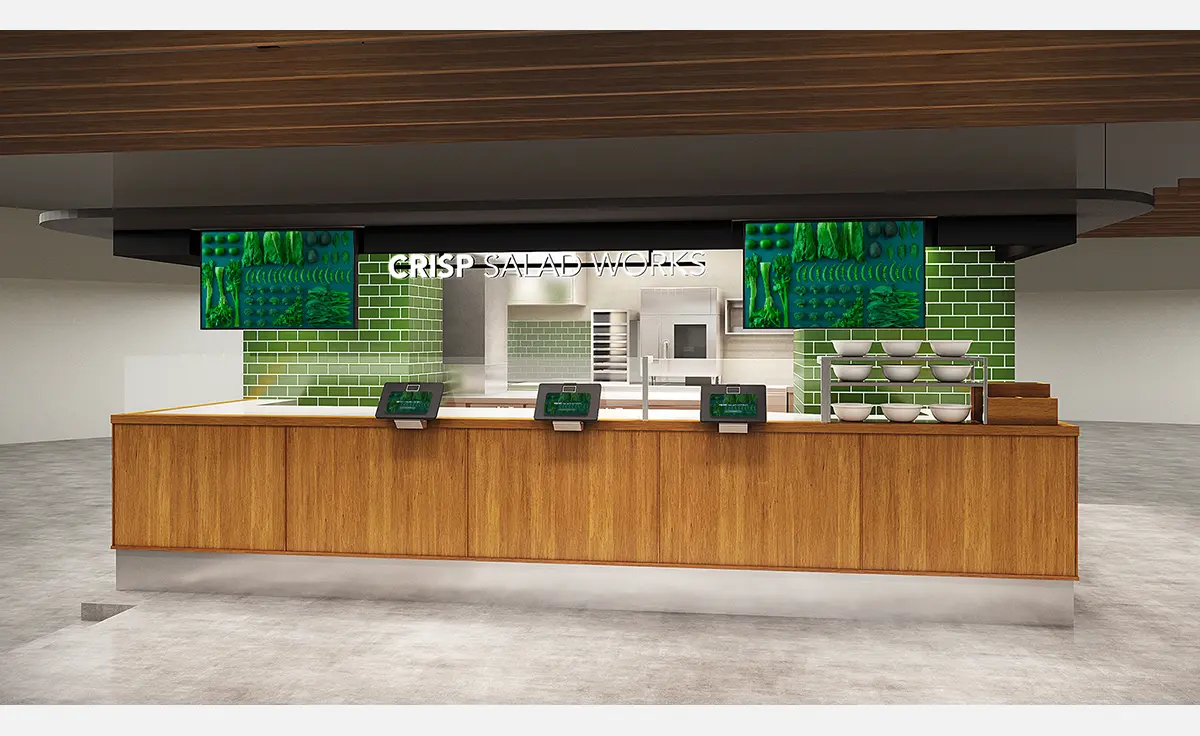 カスタムサラダ専門店「クリスプサラダワークス」が梅田エストに8月28日オープン