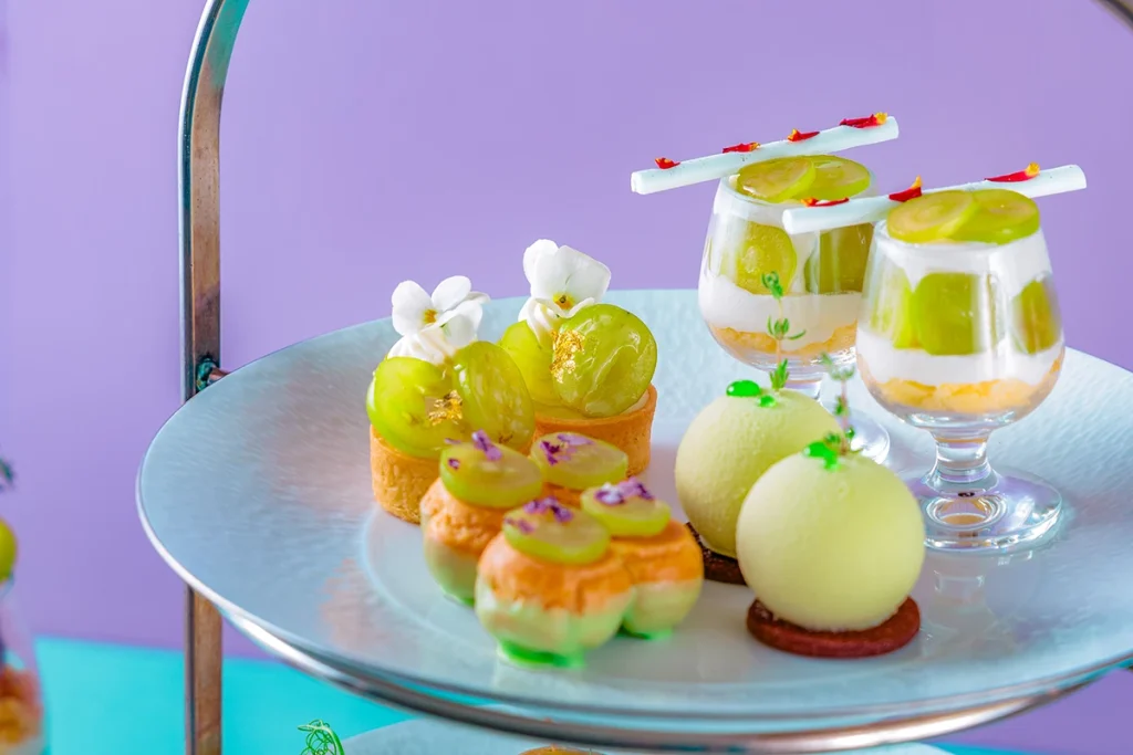 グランドプリンスホテル大阪ベイ　アフタヌーンティー　マスカット