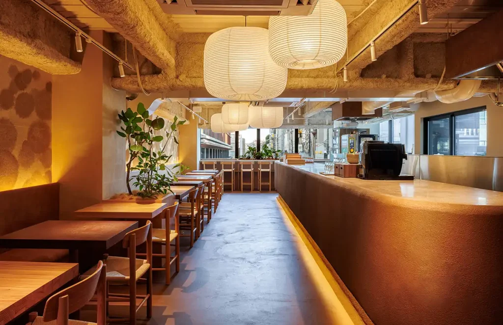 京都おぶや 四条烏丸店 内観