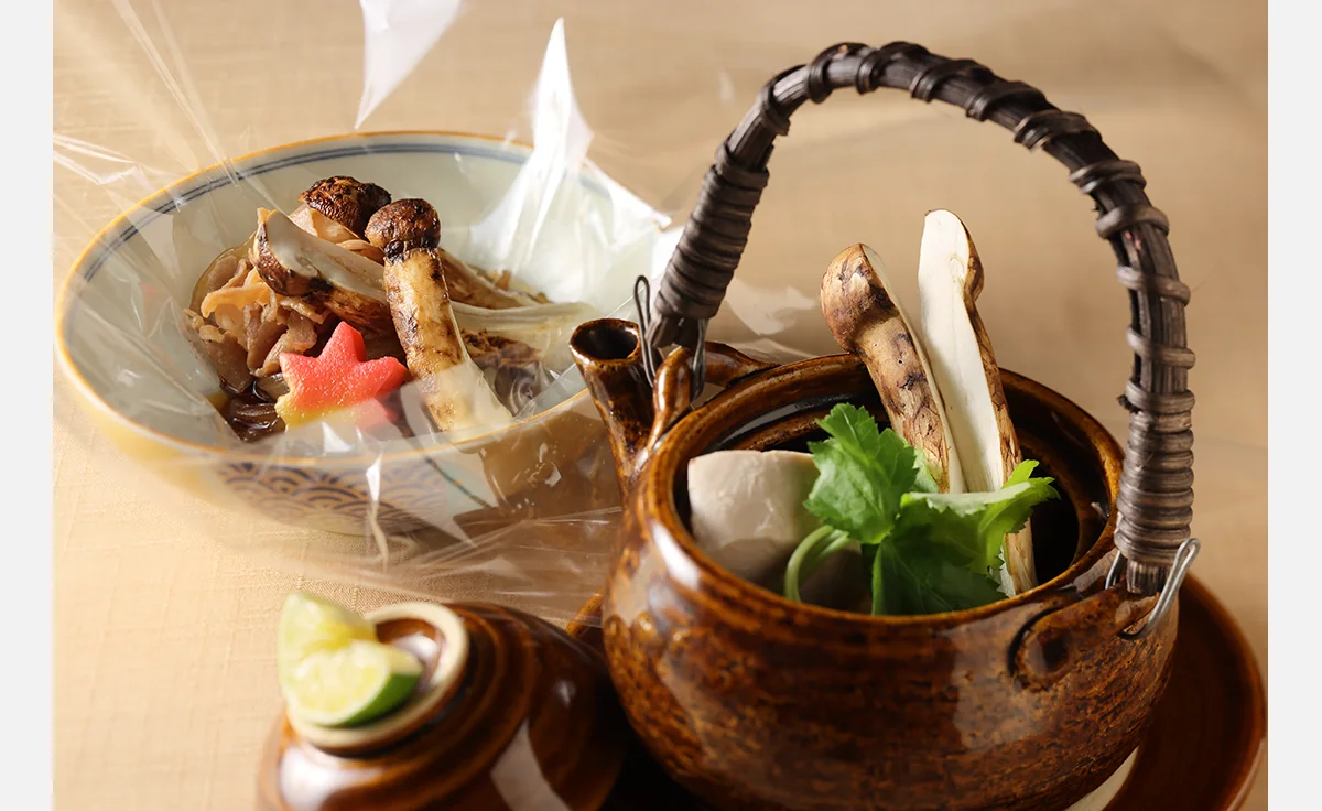 「ホテルオークラ神戸」で秋の味覚を贅沢に味わう『松茸御膳』『松茸会席』を2025年9月1日（月）より提供