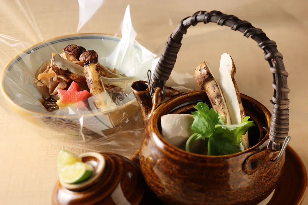 ホテルオークラ神戸 松茸