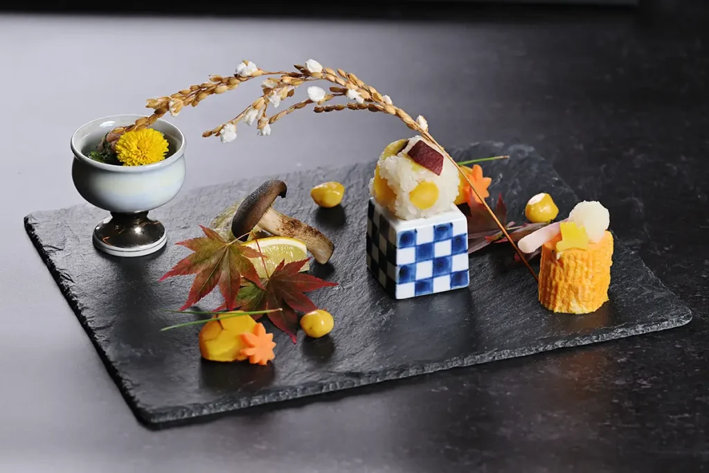 ザ・プリンス 京都宝ヶ池 茶寮 Art of Plate 華をかし-錦秋の舞台-
