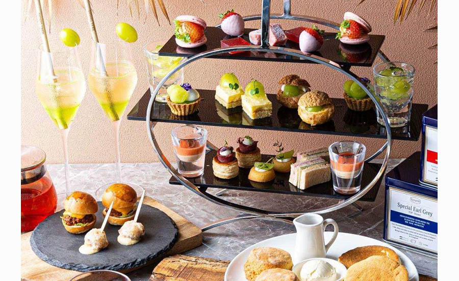 大阪2025年秋アフタヌーンティーおすすめ24選。シャインマスカット、栗、いちじくなど旬が満載