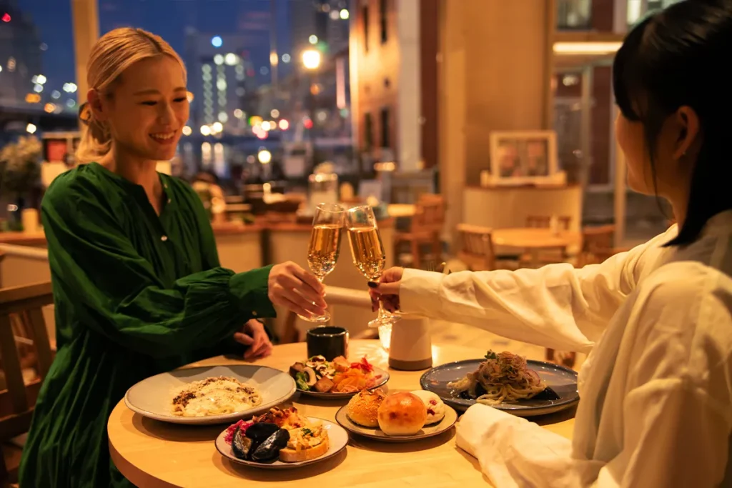 TOOTH TOOTH FISH IN THE FORESTみなとHANABI 特別ディナービュッフェ