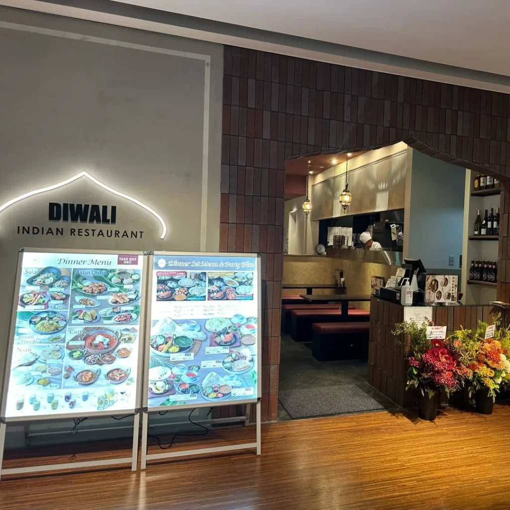 インドレストランDIWALI 梅田ブリーゼブリーゼ店_内観