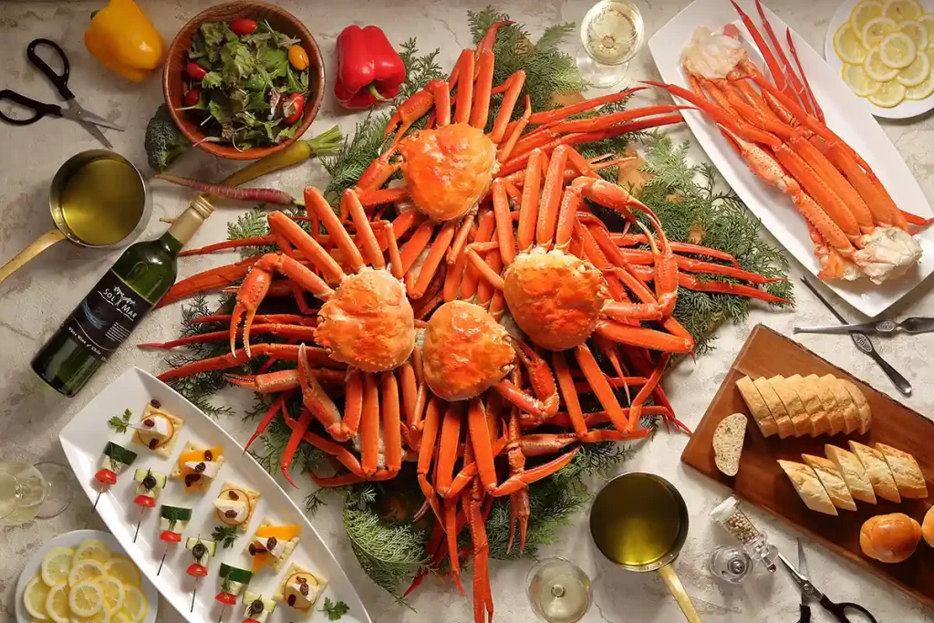 神戸メリケンパークオリエンタルホテル　蟹 食べ放題