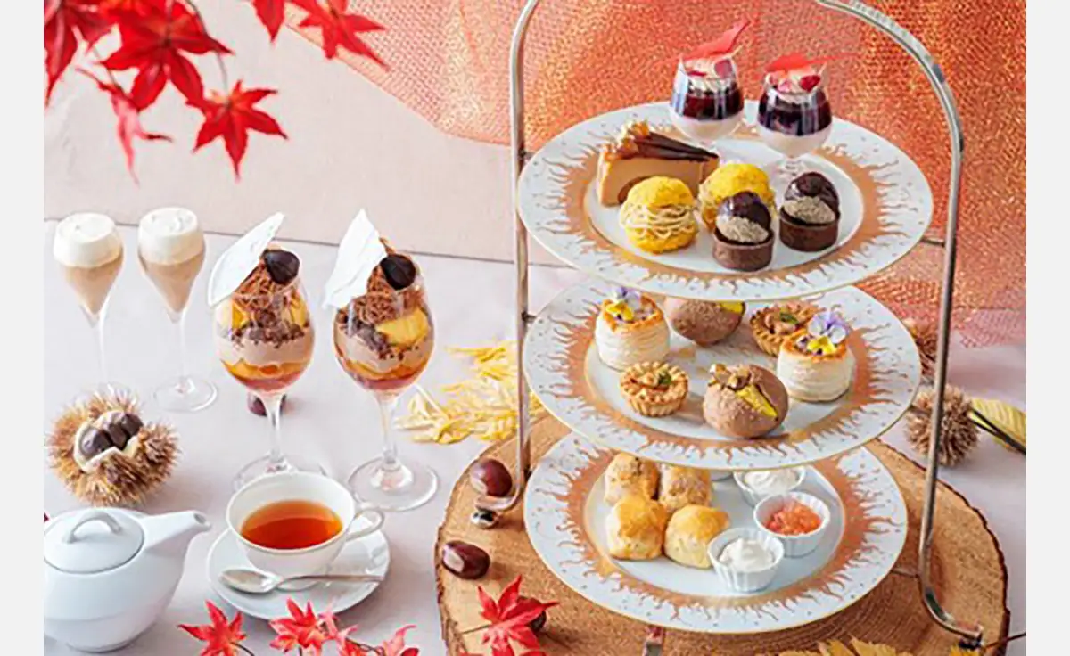 マロンの魅力に溺れるアフタヌーンティー「Marron Collection」がグランドプリンスホテル大阪ベイで土曜・祝日限定開催
