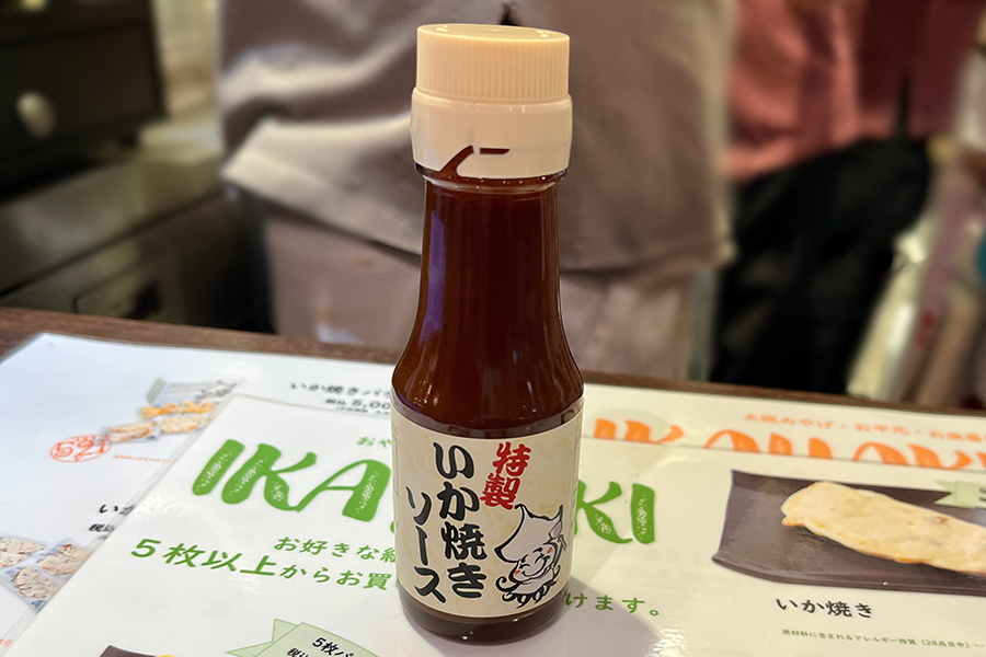 阪神名物いか焼きの秘伝のソース