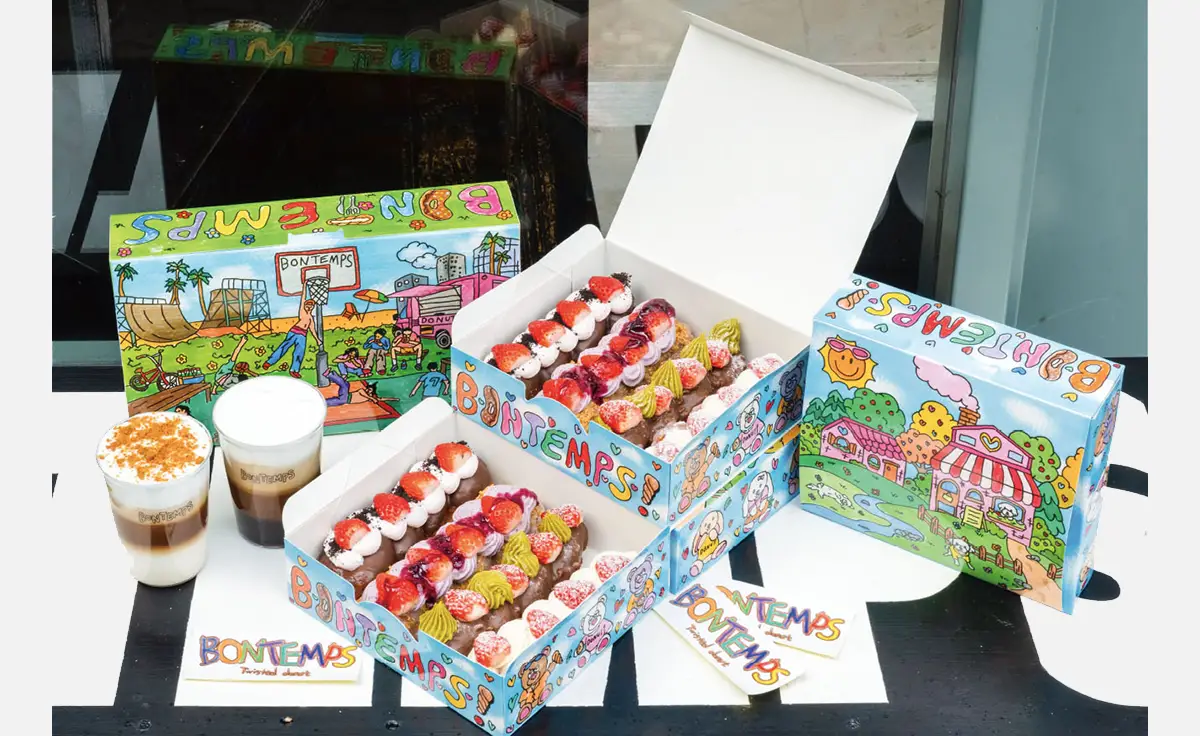 韓国で人気のカフェブランド「BONTEMPS」が兵庫初上陸、2025年10月30日に尼崎店がオープン