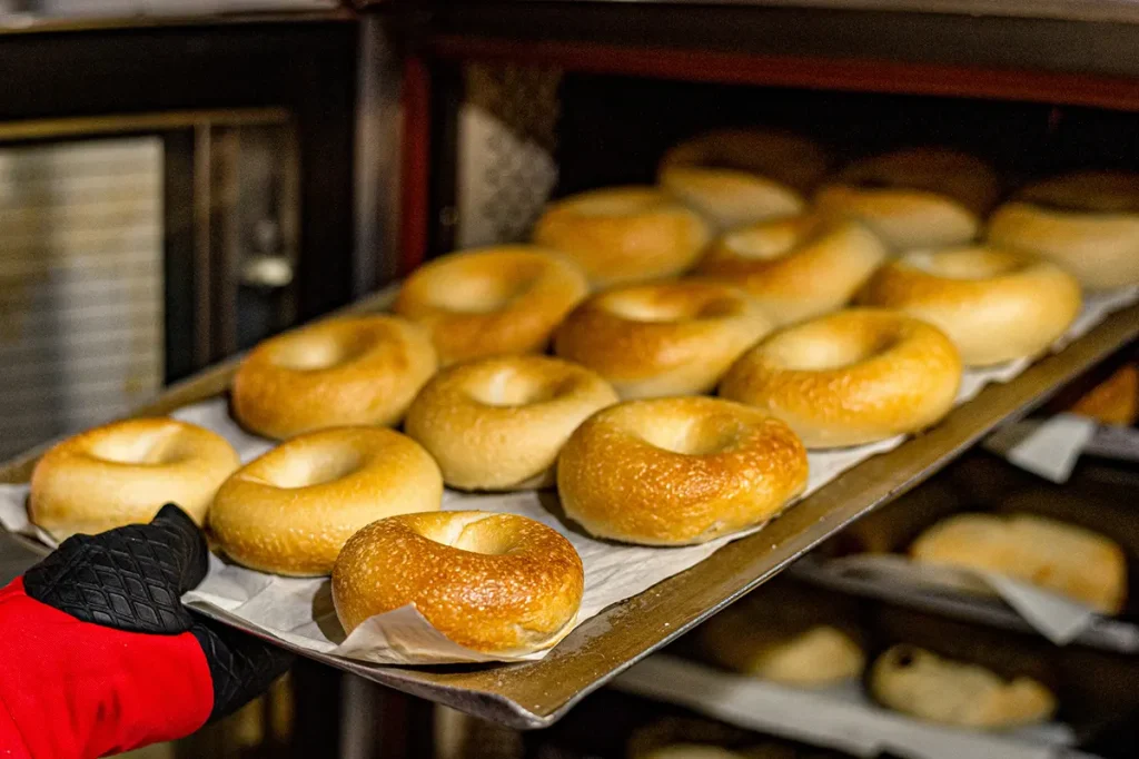 茶屋町ファクトリーカフェ　もちもちベーグル登場