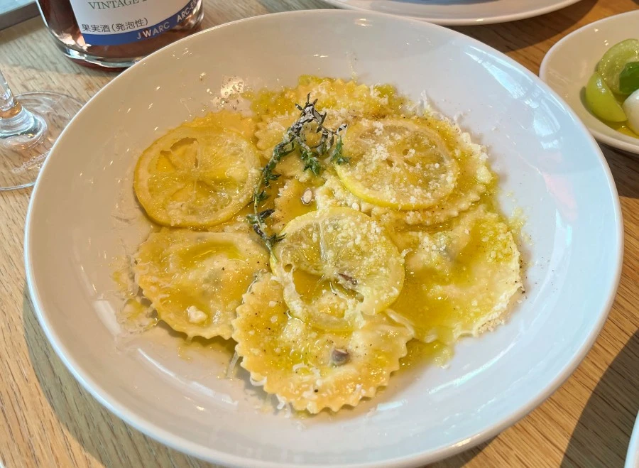 DEAN&DELUCAの自家製ラビオリ