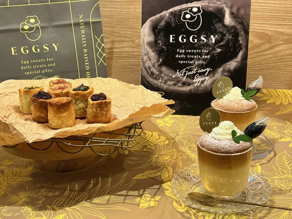 EGGSYの「プティフラン」と「カステラぷりん」