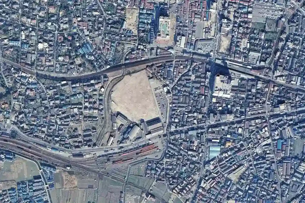 国土地理院の航空写真1