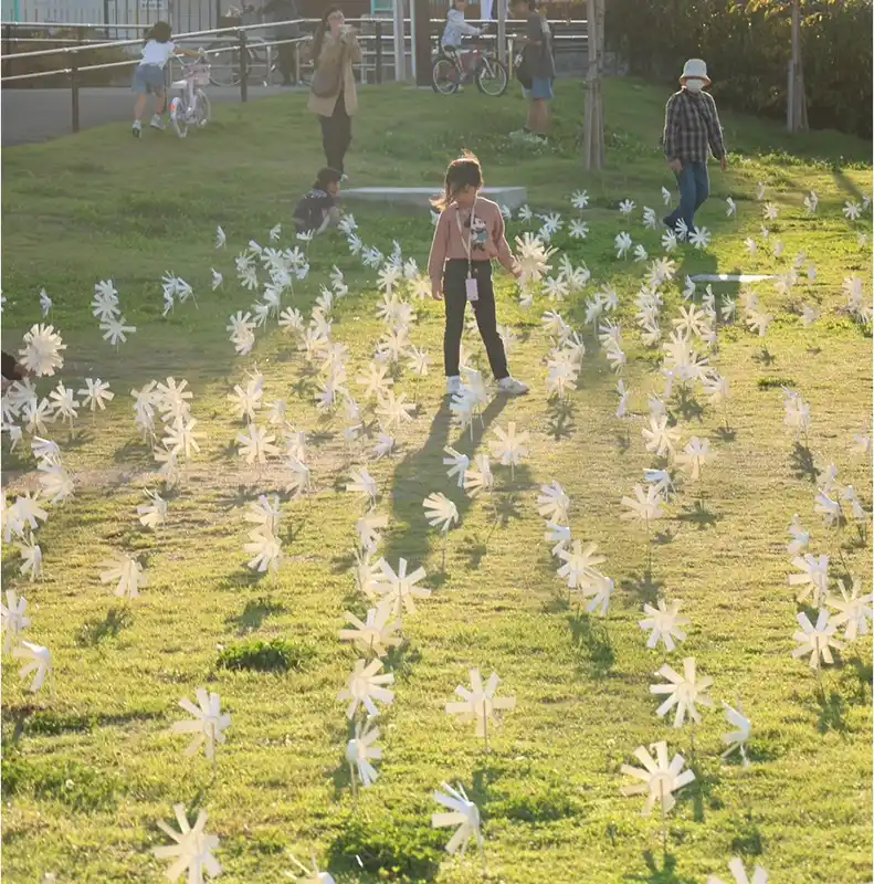 この花アートピクニック 11月2日