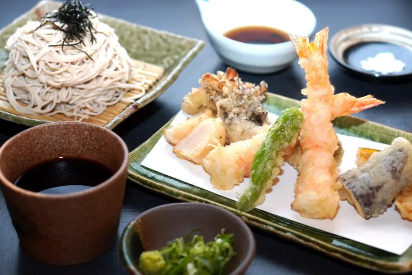 与太呂梅田店の天ざる膳