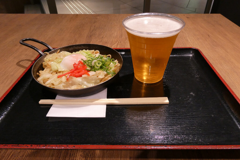 えきそばのサク呑みメニュー