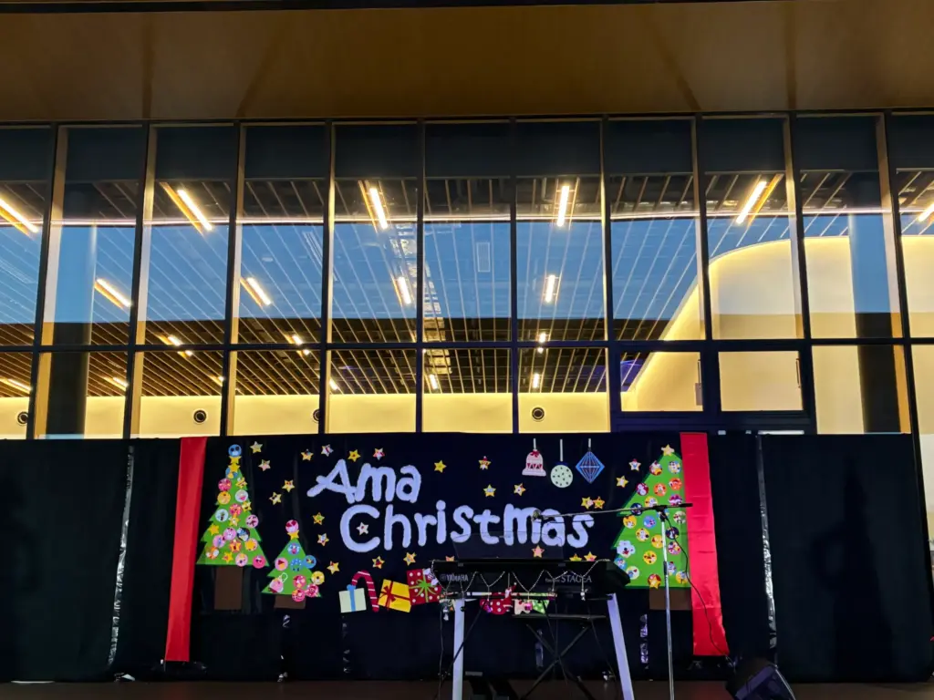 安満遺跡公園、エレクトーン演奏、ステージ