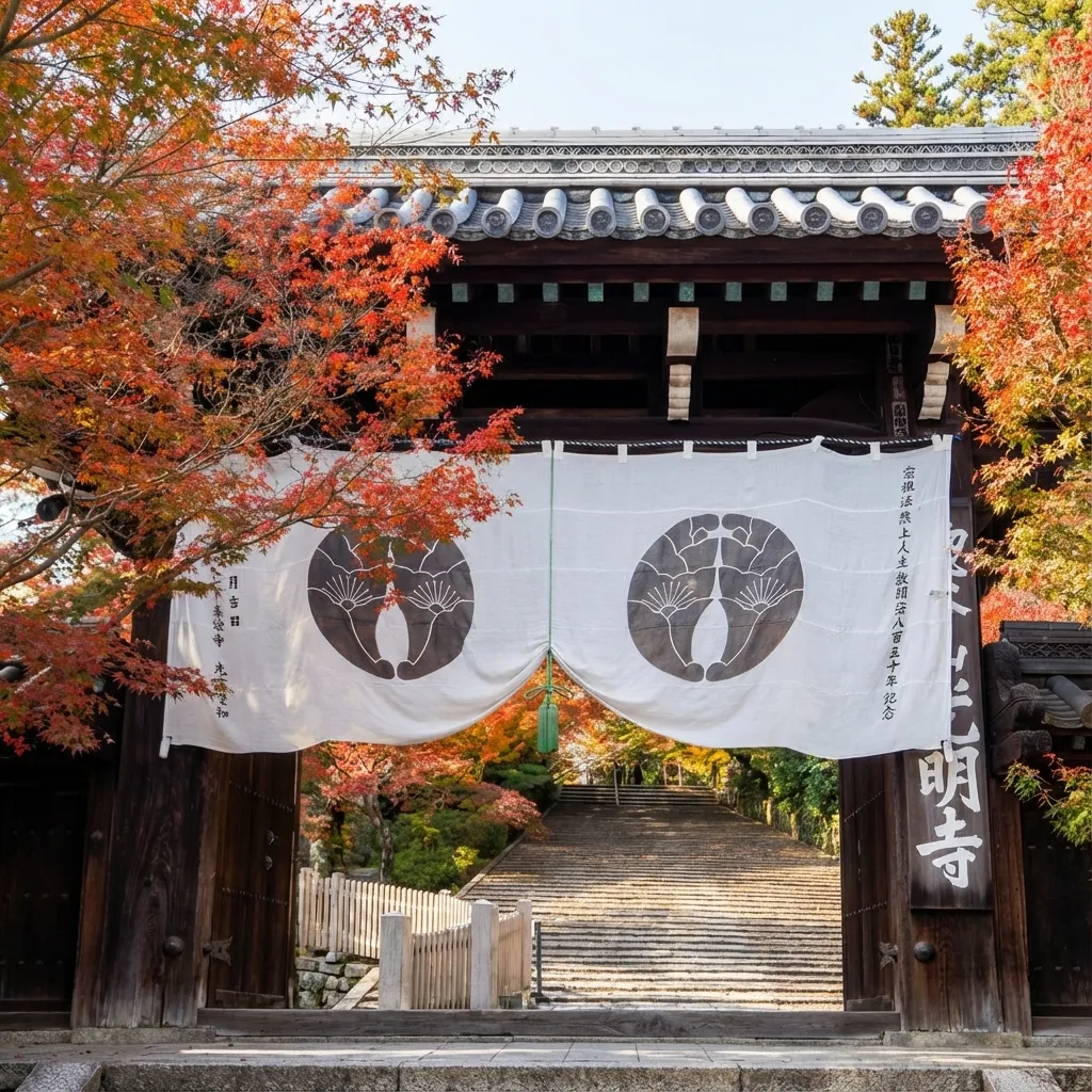 『紅葉の特別入山ー光明寺寺宝展ー』開催中。歴史と秋を感じてみませんか。
