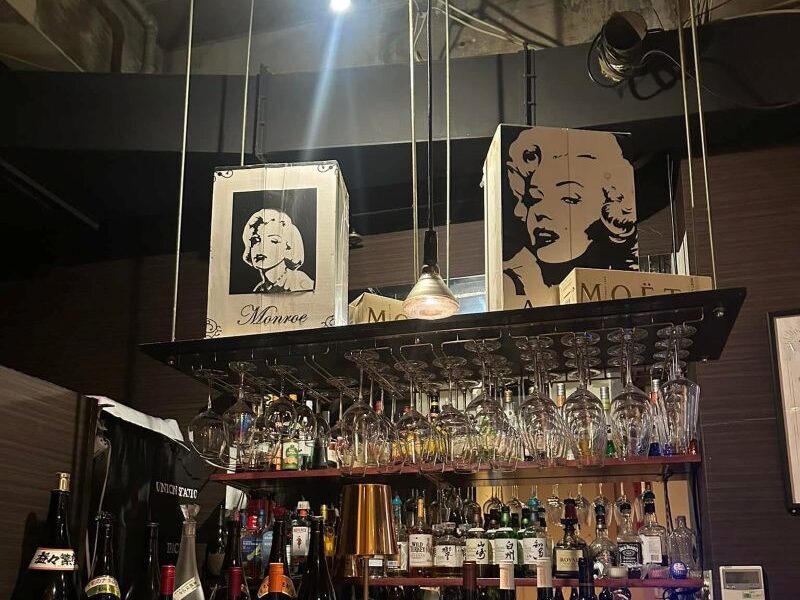 Wine Bar TeRRa 箕面店カウンター