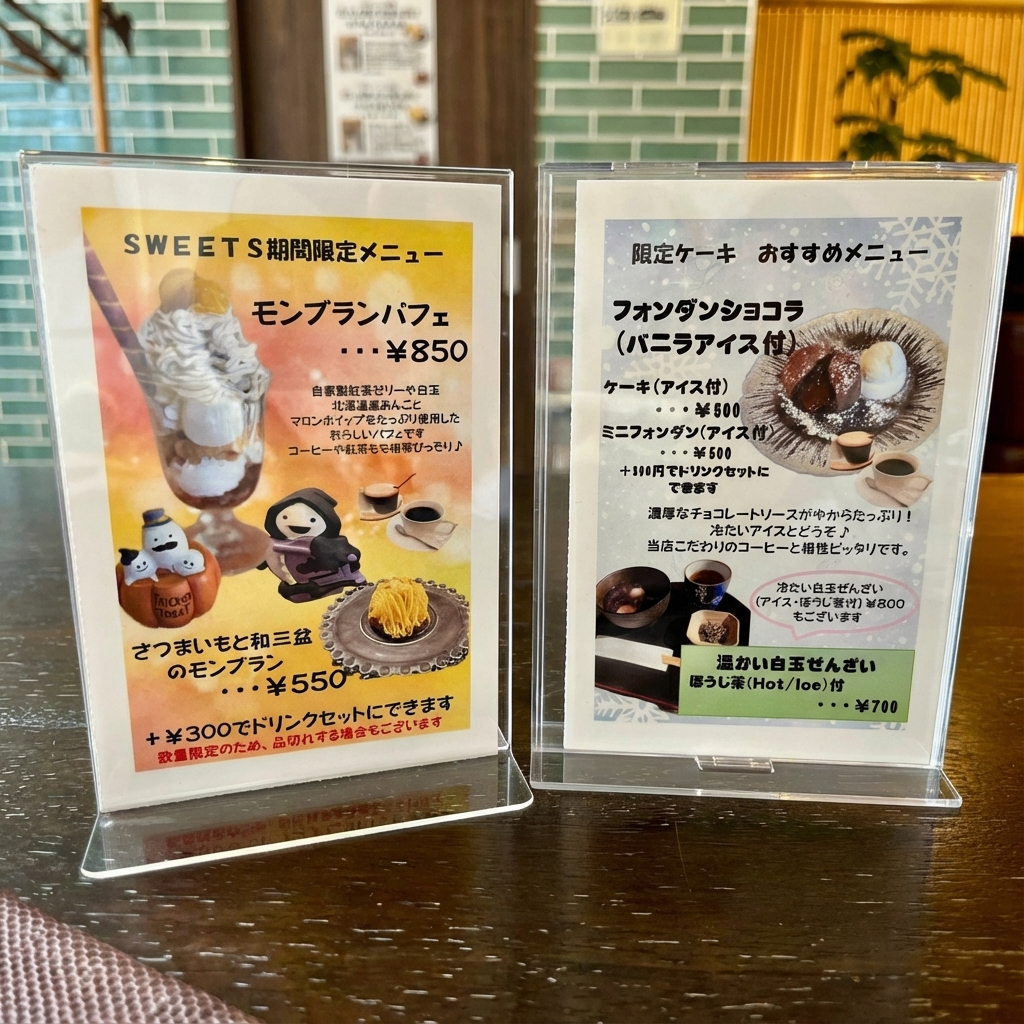 cafeBAMBOU 期間限定メニュー