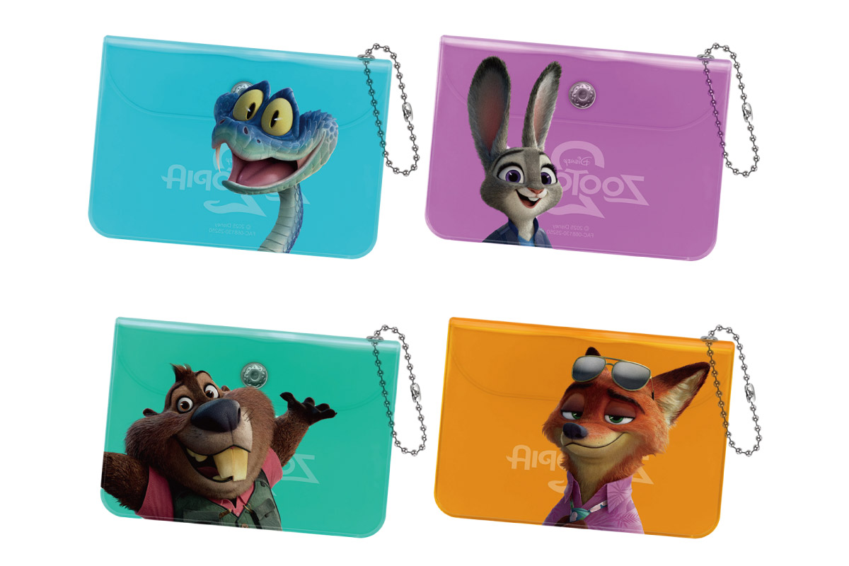 映画「ズートピア2」公開記念【オリジナルポーチ（4つセット）】