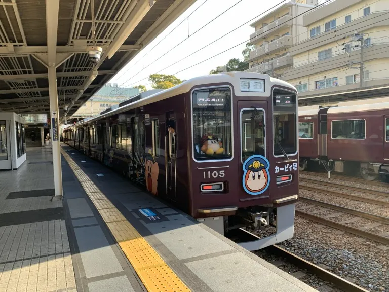 カービィ電車　後ろ