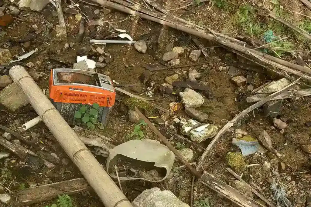 京都発・竹・流域環境ネット 不法投棄