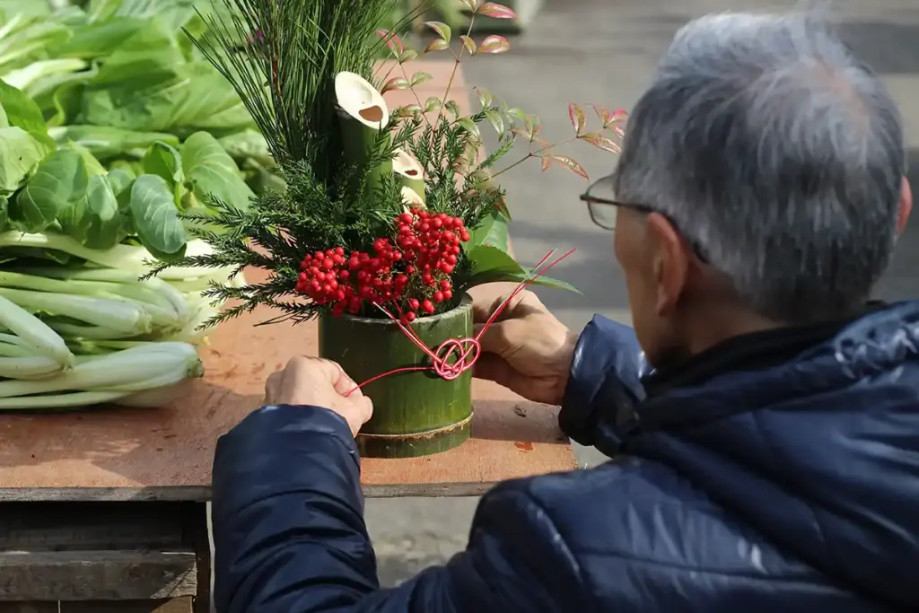 京都発・竹・流域環境ネット 門松
