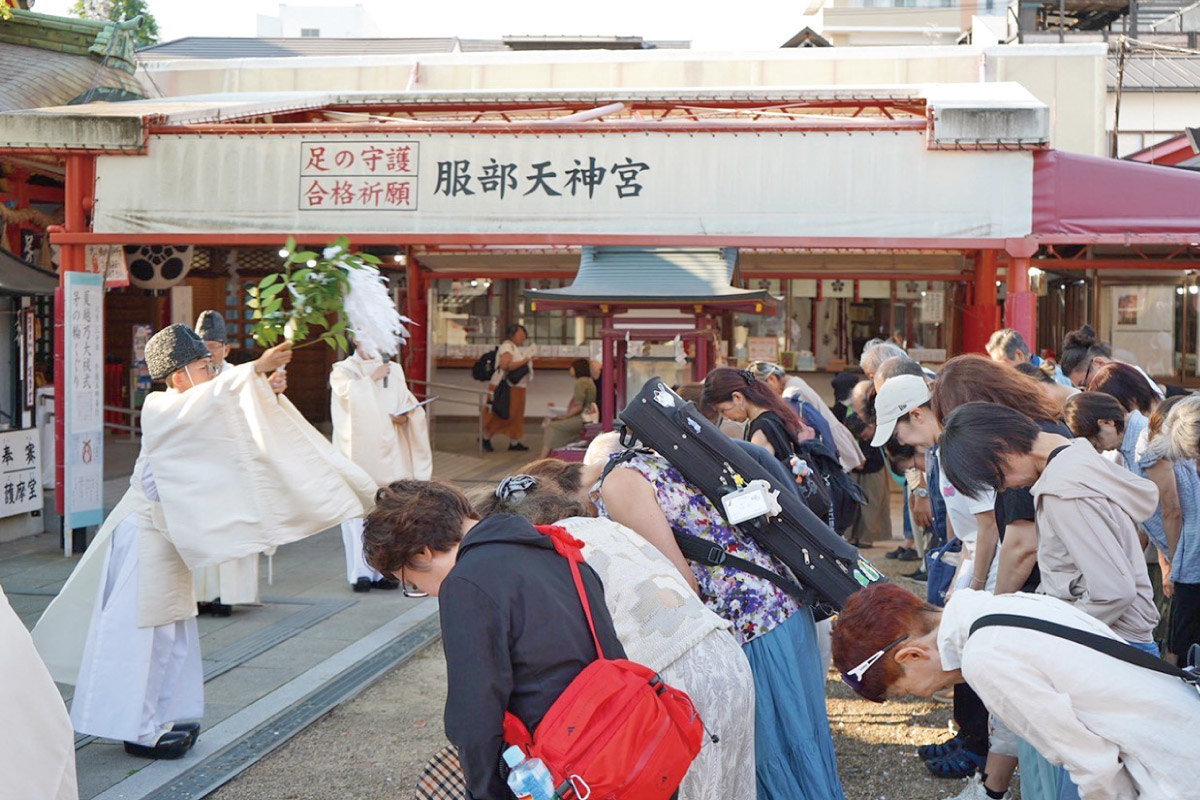 服部天神宮で半年間の穢れを祓う神事「師走の大祓式」12月31日開催。縁起物の授与は12月1日から