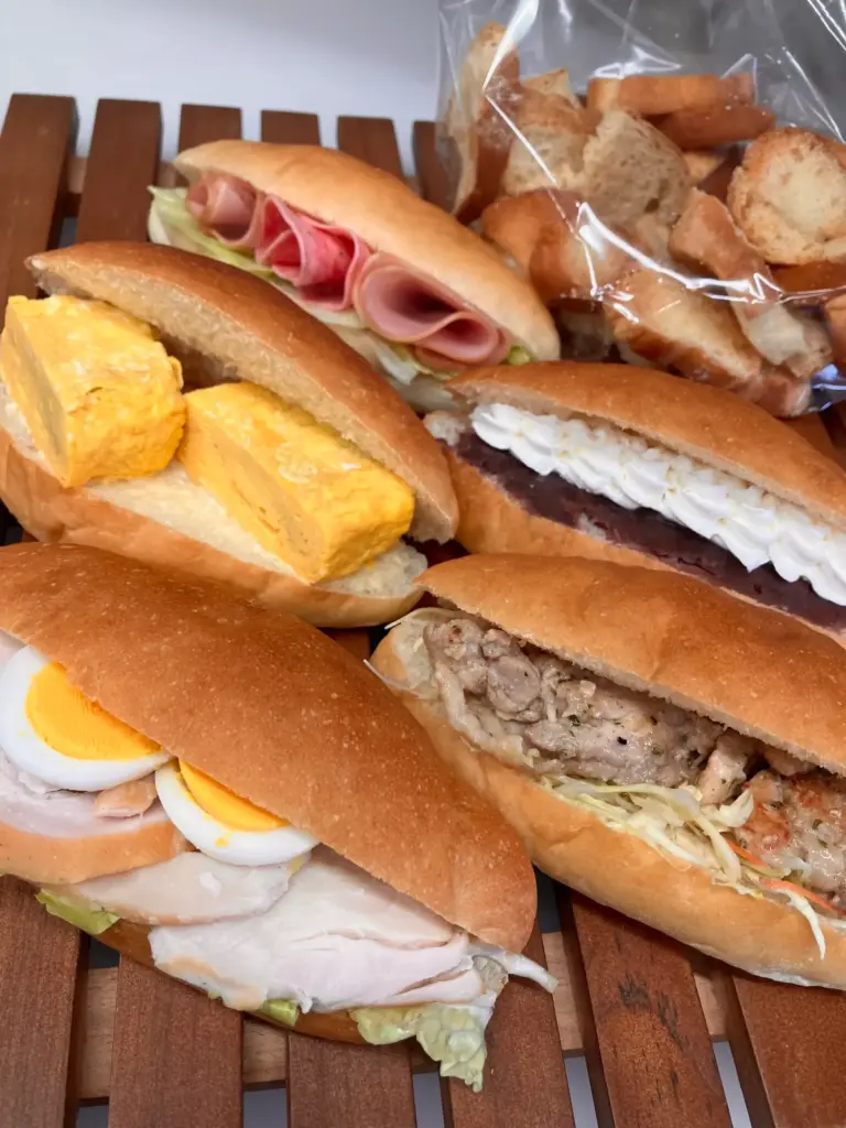 米糀コッペパンを使った人気のコッペサンド