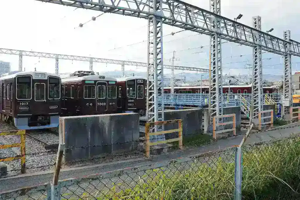 写真で見る関西のいま、むかし 第2回 西宮北口駅 西宮車庫