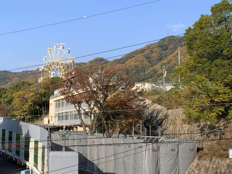 王子スタジアム　工事の様子