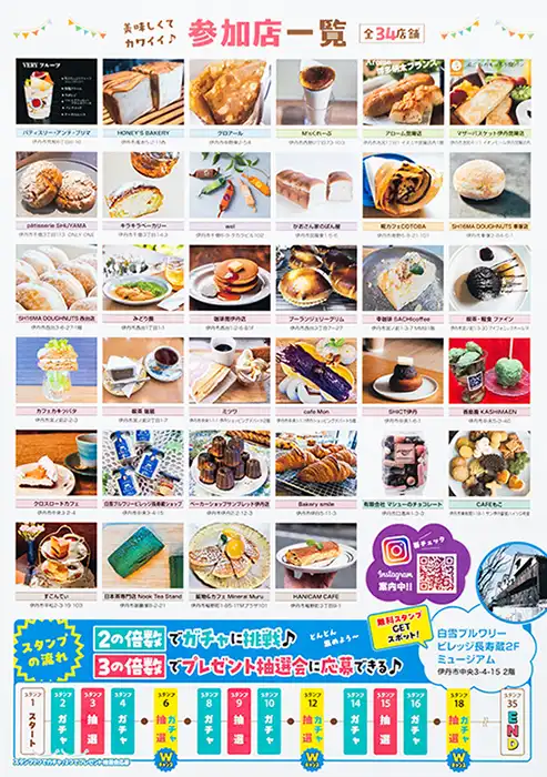 スタンプラリー裏