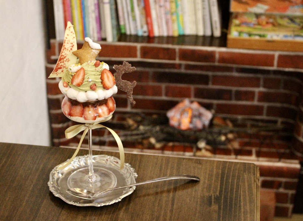 cafe-de-narion 12月のパフェ ノエル２