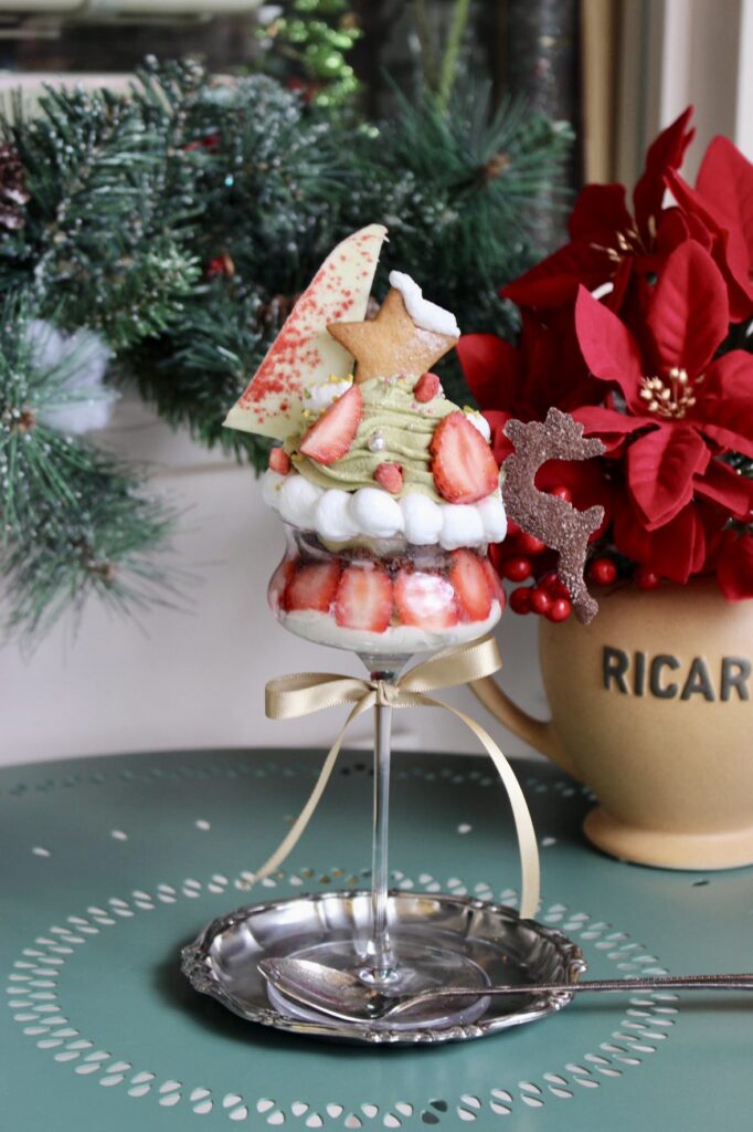 cafe-de-narion 12月のパフェ ノエル